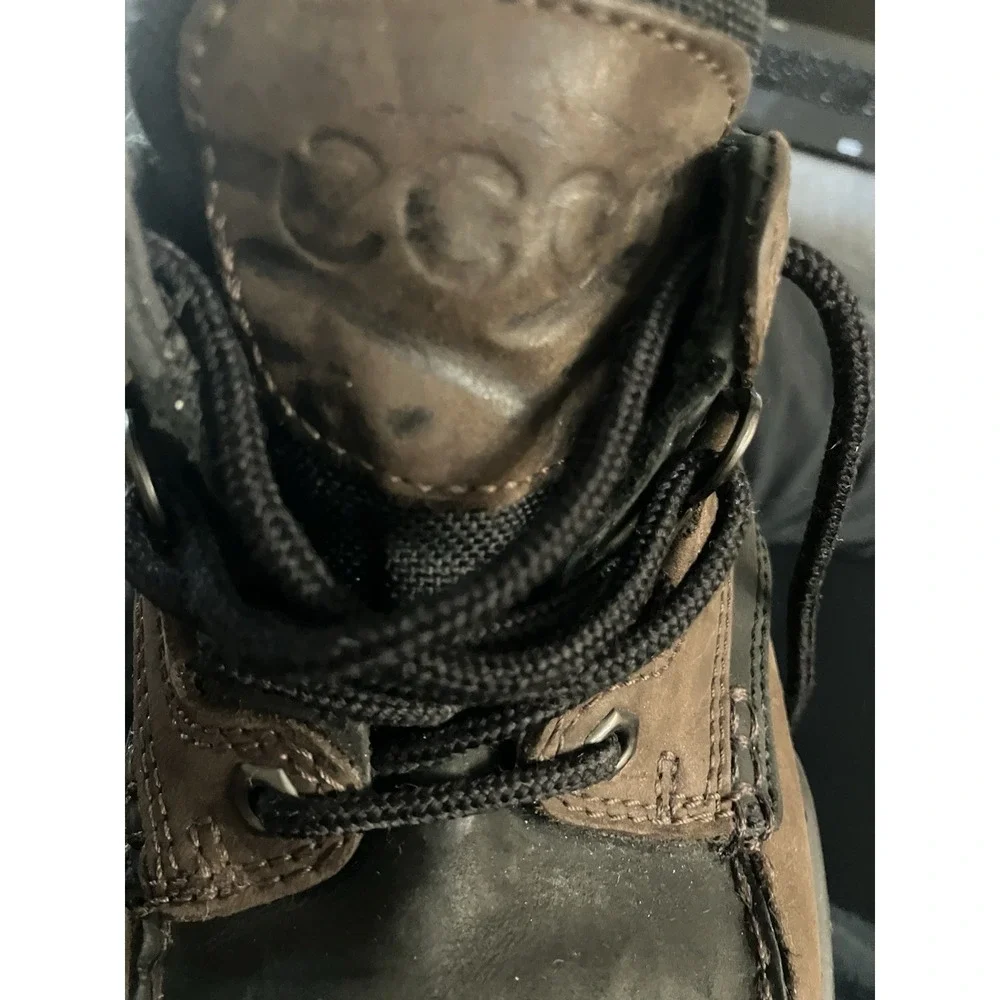Ecco Track 25 Low GTX GoreTex Leather Outdoor Hiking Walking Shoes 44/10–10.5
